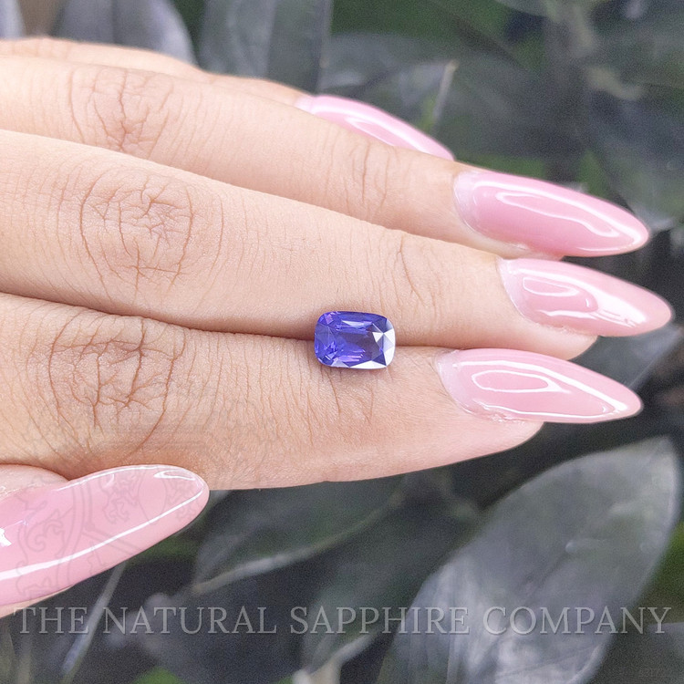 1.54 Ct. Violet Sapphire from Ceylon (Sri Lanka)