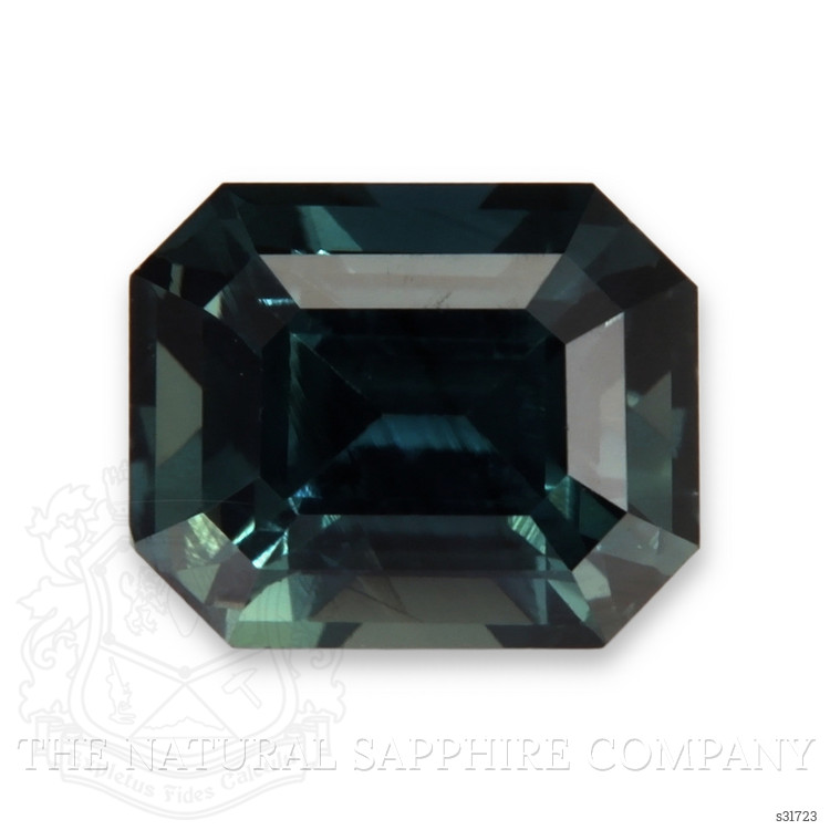 3.03 Ct. Bluish Green Sapphire from Ceylon (Sri Lanka)