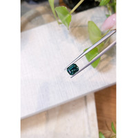 3.03 Ct. Bluish Green Sapphire from Ceylon (Sri Lanka) Life Style
