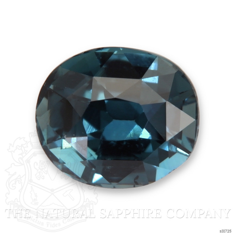 3.12 Ct. Greenish Blue Sapphire from Ceylon (Sri Lanka)