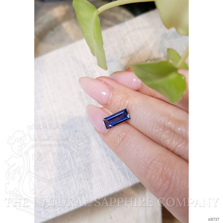 2.25 Ct. Blue Sapphire from Ceylon (Sri Lanka)