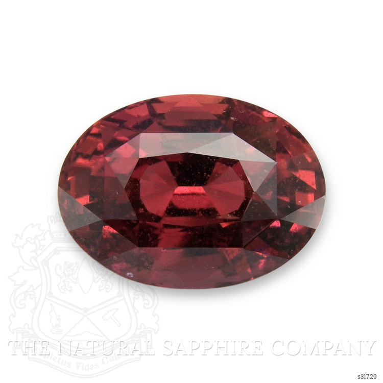 3.03 Ct. Reddish Orange Sapphire from Ceylon (Sri Lanka)