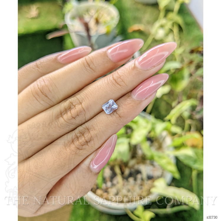 1.07 Ct. Blue Sapphire from Ceylon (Sri Lanka)