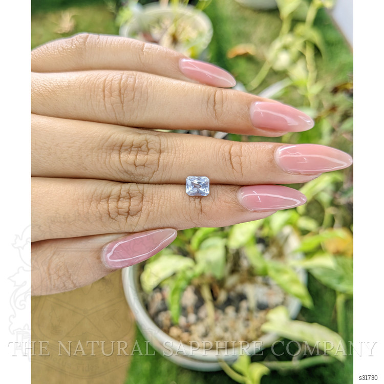 1.07 Ct. Blue Sapphire from Ceylon (Sri Lanka)