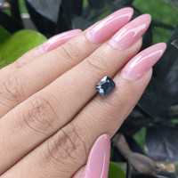 1.53 Ct. Bluish Green Sapphire from Tanzania Life Style