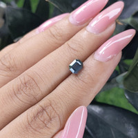 1.20 Ct. Bluish Green Sapphire from Tanzania Life Style
