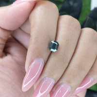 1.20 Ct. Bluish Green Sapphire from Tanzania Life Style