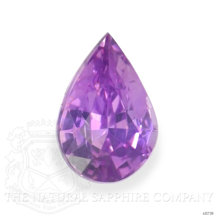 0.45 Ct. Pinkish Purple Sapphire from Ceylon (Sri Lanka)
