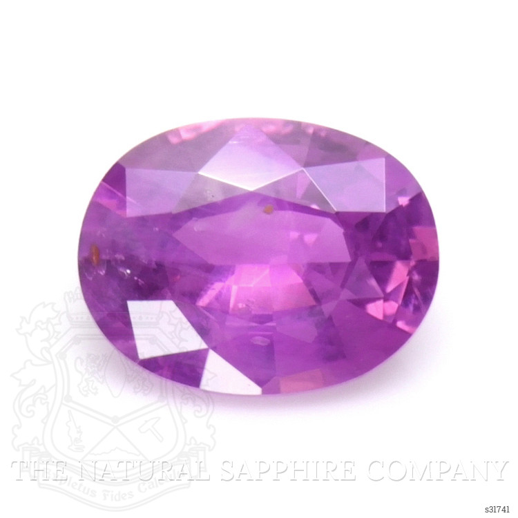 0.48 Ct. Pinkish Purple Sapphire from Ceylon (Sri Lanka)