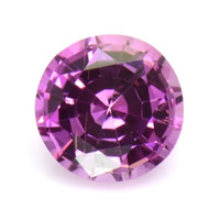 0.36 Ct. Purplish Pink Sapphire from Ceylon (Sri Lanka) Video