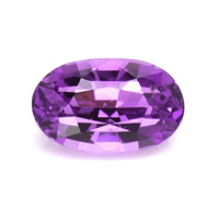 0.55 Ct. Pinkish Purple Sapphire from Ceylon (Sri Lanka) Video