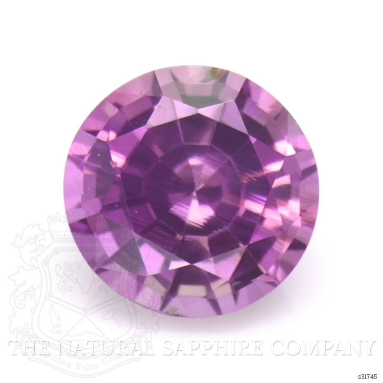 0.47 Ct. Pinkish Purple Sapphire from Ceylon (Sri Lanka)