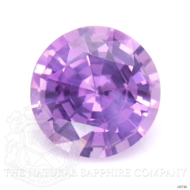 0.44 Ct. Pinkish Purple Sapphire from Ceylon (Sri Lanka)