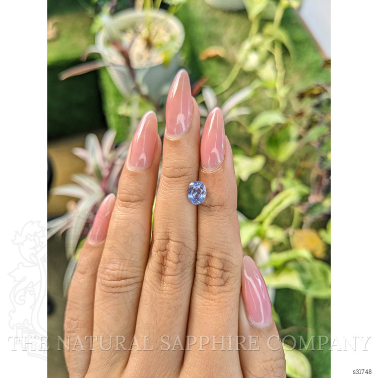 1.60 Ct. Blue Sapphire from Ceylon (Sri Lanka)