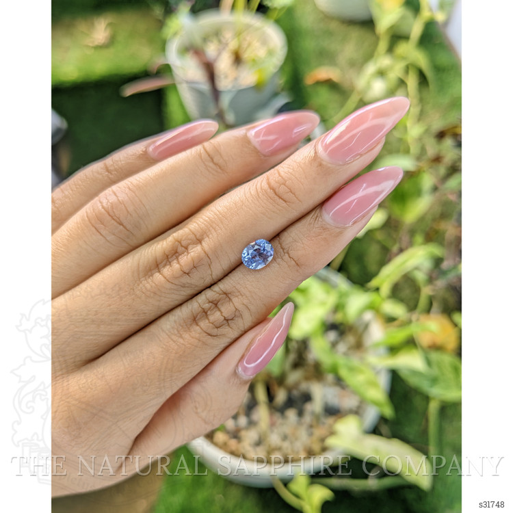 1.60 Ct. Blue Sapphire from Ceylon (Sri Lanka)