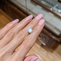 3.70 Ct. Grey Star Sapphire from Burma (Myanmar) Life Style
