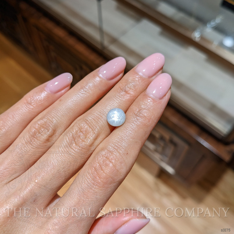 3.70 Ct. Grey Star Sapphire from Burma (Myanmar)