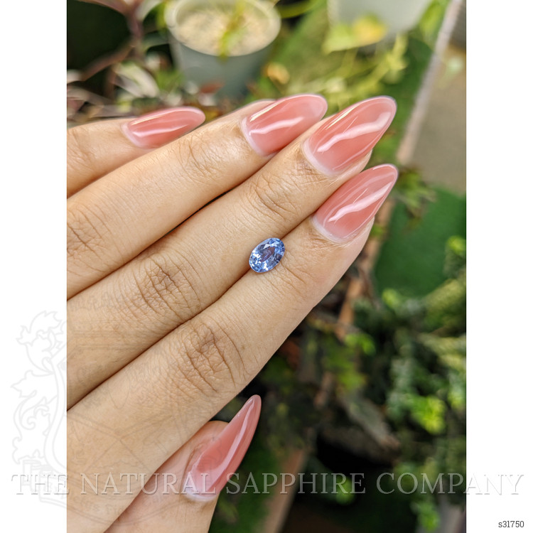 1.02 Ct. Blue Sapphire from Ceylon (Sri Lanka)