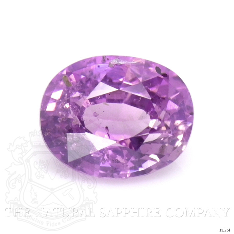 0.59 Ct. Pinkish Purple Sapphire from Ceylon (Sri Lanka)