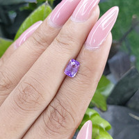 1.20 Ct. Bluish Purple Sapphire from Tanzania Life Style