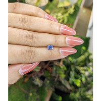 0.85 Ct. Blue Sapphire from Ceylon (Sri Lanka) Life Style