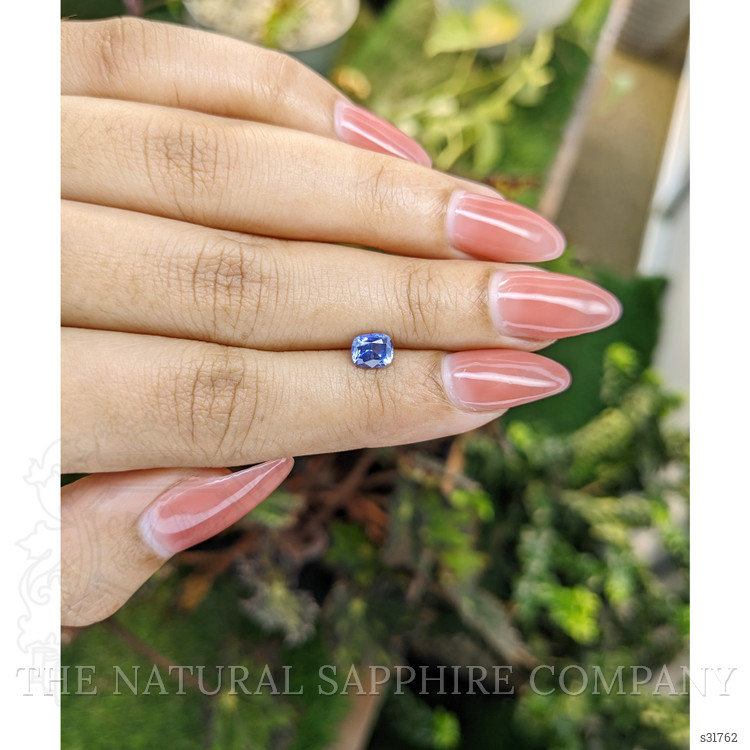 0.85 Ct. Blue Sapphire from Ceylon (Sri Lanka)