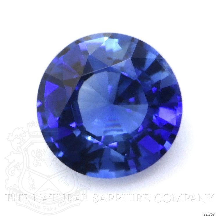0.91 Ct. Blue Sapphire from Ceylon (Sri Lanka)