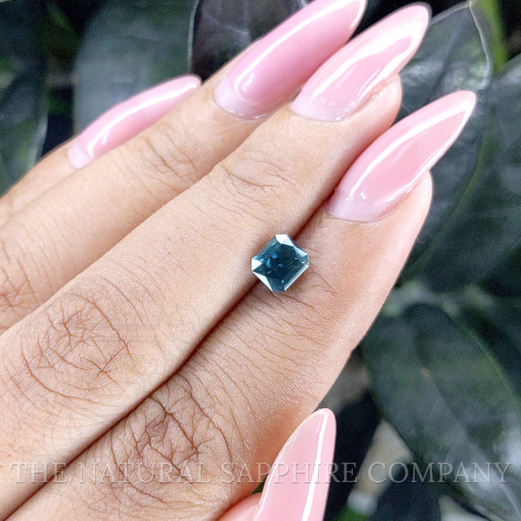 1.11 Ct. Greenish Blue Sapphire from Madagascar