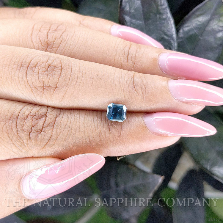 1.11 Ct. Greenish Blue Sapphire from Madagascar