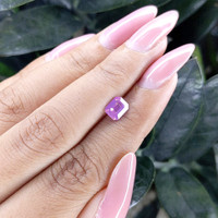1.04 Ct. Purplish Pink Sapphire from Ceylon (Sri Lanka) Life Style
