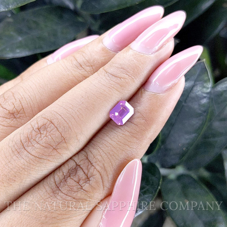 1.04 Ct. Purplish Pink Sapphire from Ceylon (Sri Lanka)
