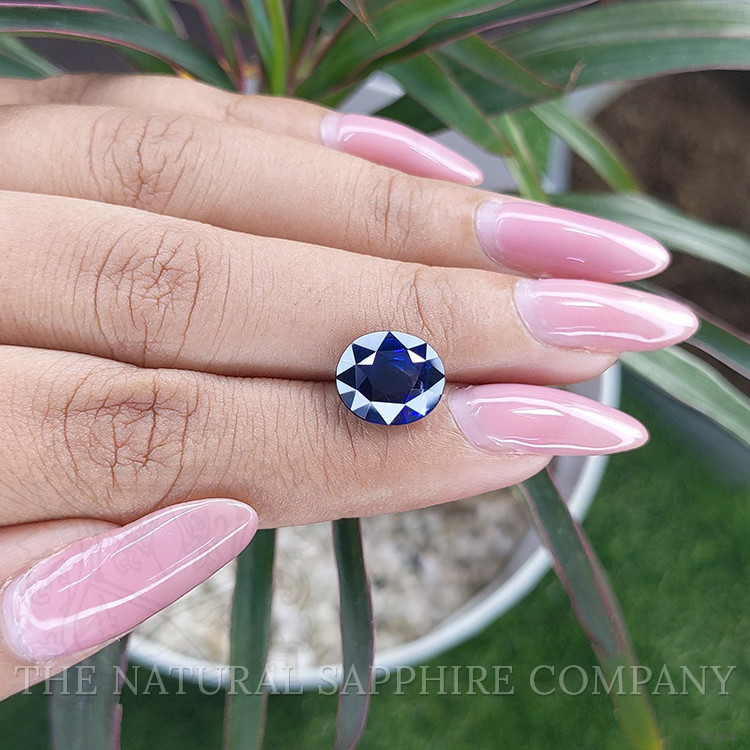 5.44 Ct. Blue Sapphire from Madagascar