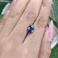 2.32 Ct. Blue Sapphire from Tanzania Life Style