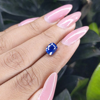 2.31 Ct. Purplish Blue Sapphire from Tanzania Life Style