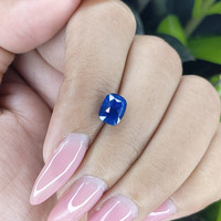 2.31 Ct. Purplish Blue Sapphire from Tanzania Life Style