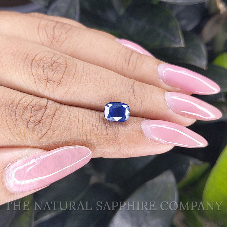 2.31 Ct. Purplish Blue Sapphire from Tanzania