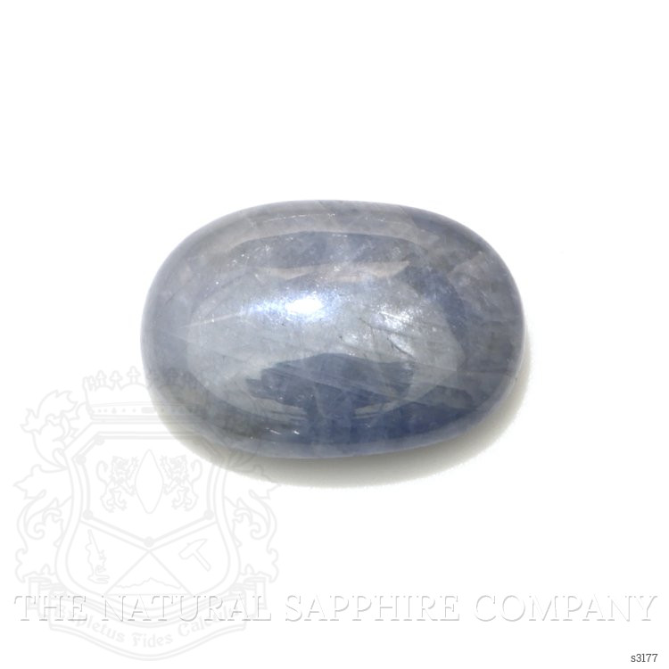 7.76 Ct. Greyish Blue Star Sapphire from Burma (Myanmar)