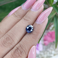 2.09 Ct. Blue Sapphire from Tanzania Life Style