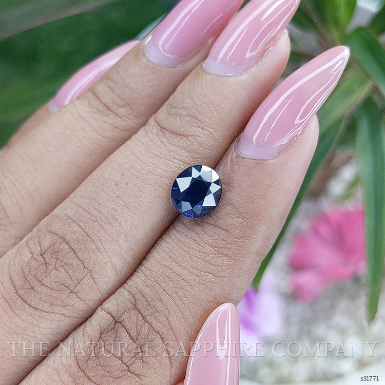 2.09 Ct. Blue Sapphire from Tanzania