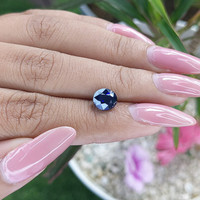 2.09 Ct. Blue Sapphire from Tanzania Life Style