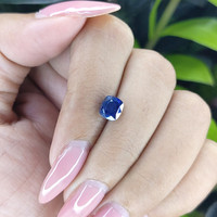 1.69 Ct. Blue Sapphire from Tanzania Life Style