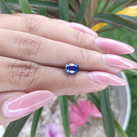 1.54 Ct. Blue Sapphire from Tanzania Life Style