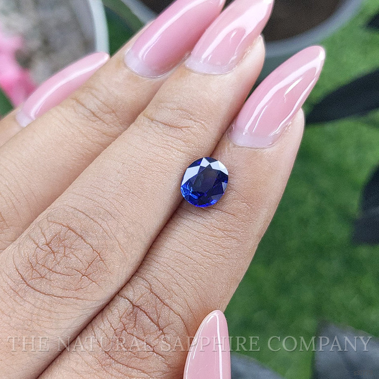 1.50 Ct. Blue Sapphire from Tanzania