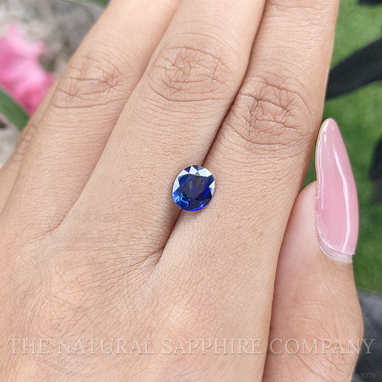 1.50 Ct. Blue Sapphire from Tanzania