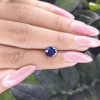 1.50 Ct. Blue Sapphire from Tanzania Life Style