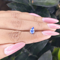 1.15 Ct. Blue Sapphire from Tanzania Life Style