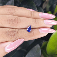 1.12 Ct. Blue Sapphire from Tanzania Life Style