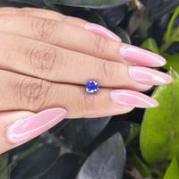 1.04 Ct. Blue Sapphire from Tanzania Life Style