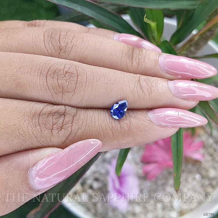 1.03 Ct. Blue Sapphire from Tanzania