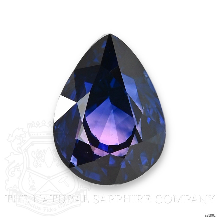 2.61 Ct. Purplish Blue Sapphire from Madagascar